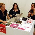 26 maggio 2010 art a part of cult(ure) webstation: Giampaola Marongiu, Isabella Moroni, Barbara Martusciello, foto di Manuela De Leonardis