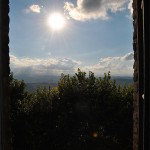 Ripatransone panorama da finestra