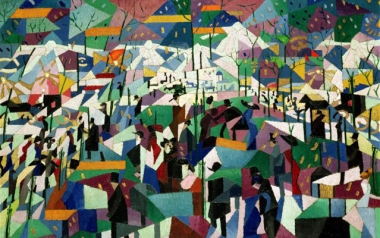 Severini - Le Boulevard, 1911