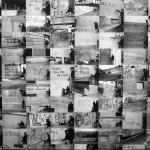Adalberto Abbate, Firenze says, 2012, copie fotostatiche installate a parete, m 4.50 x m 3