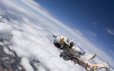 Salto di prova di Baumgartner