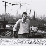Allen Ginsberg, Myself seen by William Burroughs…our apartment roof Lower East Side between Avenues B & C…Fall 1953 Allen Ginsberg, Myself seen by William Burroughs…our apartment roof Lower East Side between Avenues B & C…Fall 1953