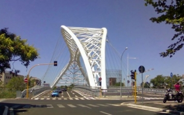 Ponte Cavalcaferrovia di Ostiense, Roma