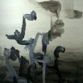 Senza titolo, 73×93, tecnica mista su cartone, 2015