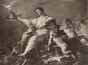 Corrado Giaquinto , Allegoria dell'Europa, c.a. 1744-1746