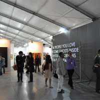 Ingresso Scope e panoramica stand