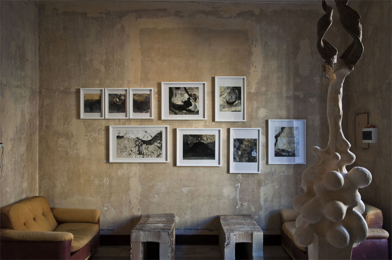 allestimento Suite 13_opere Simone Mannino e Philippe Berson