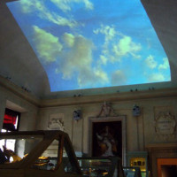 When the Sun touches You, Video installation, endless loop, 2007, Sound Design by Mass. Ed. of 5. installation view at Museo Palazzo Poggi, Bologna.