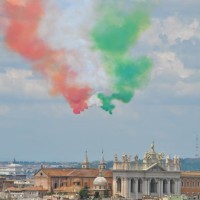 Roma 2-6-2011 Frecce Tricolori, ph copy Paolo Di Pasquale