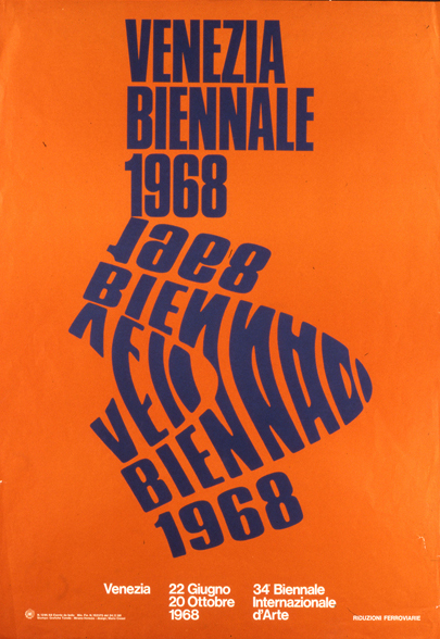 Catalogo Biennale Arte venezia 1968
