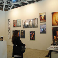 Desiato allo stand della galleria Delloro Roma-Berlino