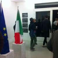 Mostra galleria Furini Roma_ panoramica allestimento e vernissage (18 novembre 2011)_ ph Manuel Anselmi
