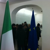 Mostra galleria Furini Roma_ panoramica allestimento, opere vernissage (18 novembre 2011)_ ph Manuel Anselmi