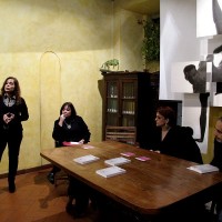 Book-Corner: Sangue del suo Sangue, incontro con Gaja Cenciarelli, 24 novembre 2011, foto G. Marongiu