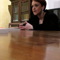 Book-Corner: Sangue del suo Sangue, incontro con Gaja Cenciarelli, 24 novembre 2011 - Foto di Sabrina Manfredi