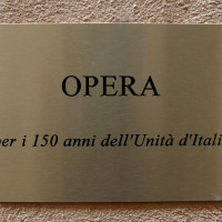 Presentazione dell’installazione Opera per i 150 anni dell’Unità d’Italia di Emiliano Yuri Paolini, Photo: courtesy Stefano Esposito