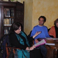 Isabella Moroni e relatore ph: B. Martusciello, G. Marongiu, L. Barberini Boffi