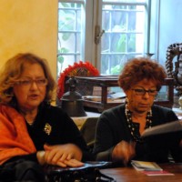 L'autrice e alcuni relatori ph: B. Martusciello, G. Marongiu, L. Barberini Boffi