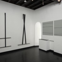 Paolo Cotani, La Tensione del segno. veduta della mostra. Delloro Arte Contemporanea, Roma 2011