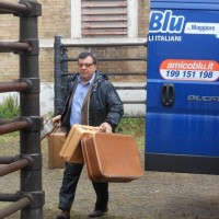 Roberto Casiraghi al lavoro