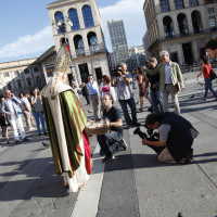 Performance al Duomo di Milano - Paolo Consorti - a cura di Antonio Arevalo