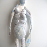 Evgeny Antufiev Untitled, 2012 filo, stoffa, carta stagnola / thread, fabric, aluminum foil opera per Collezione Maramotti / artwork for Maramotti Collection © Evgeny Antufiev