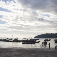 un pomeriggio nel villaggio dei pescatori - Ngapali Beach - ph. Claudio Oliva