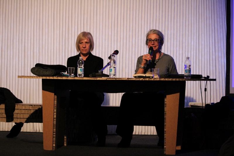 Sandra Petrignani, con Roberto Cotroneo e Lidia Ravera - ph. Chiara Pasqualini