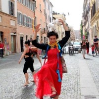 Floriana Rocca - IV Street Art Festival - Roma Rione Borgo - Ph. Chiara Pasqualini