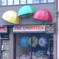Vancouver - Negozio di ombrelli