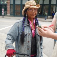 Vancouver - Homeless ad Hastings Street