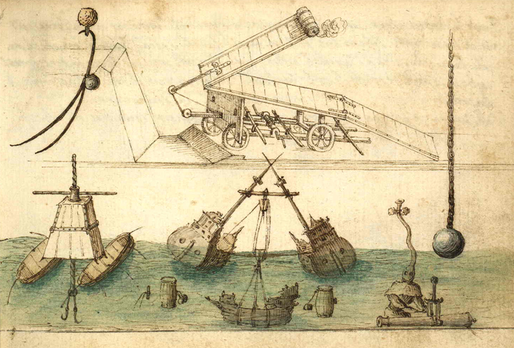 Italian Renaissance Sketchbook on Military Art