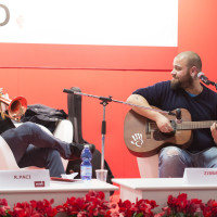 Più libri più liberi XII Edizione - Me l'ha detto Frank Zappa - Zibba e Roy Paci - Ph. Federico Manni