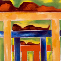 Body 2004 cm. 76,2×101,6; olio su lino