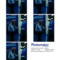 Amedeo Abello, Photomaton, 2013, Fototessera, specchio, 10x15cm_photo courtesy Amedeo Abello