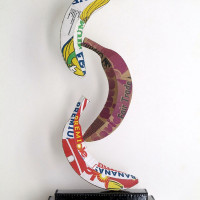 Banana Sculpture XVI 2012 (courtesy Galleria Lorcan O'Neill Roma)