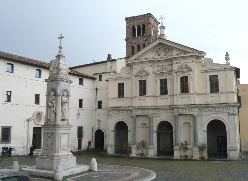 Image result for San Bartolomeo all' isola Tiberina