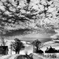 La strada per consegnare la benzina,Somerville, Maine, 1944 Courtesy University of Louisville
