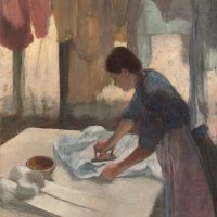 immagine per Edgar Degas, Donna che stira, 1876-1887 c., New York, The Metropolitan Museum of Art