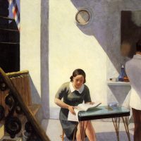 immagine per Edward Hopper, The Barber Shop 1931, Collezione privata
