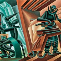immagine per Fortunato Depero, Tornio e telaio,1949 Collezione Verzocchi
