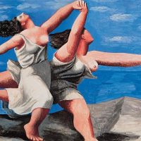 immagine di Pablo Picasso -Deux femmes courant sur la plage (La course)-Due donne che corrono sulla la spiaggia (La corsa), 1922, Musee National Picasso, parigi