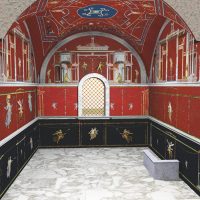 immagine Ricostruzione-ambiente-superiore - Tomba Barberini, ®Parco archeologico Appia Antica