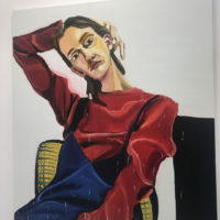 immagine Arte Fiera: stand galleria Mimmo Scognamiglio, asrtista Jenni Hiltunen