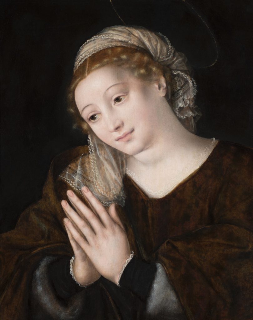 immagine per Vergine Orante del fiammingo Jan Matsys
