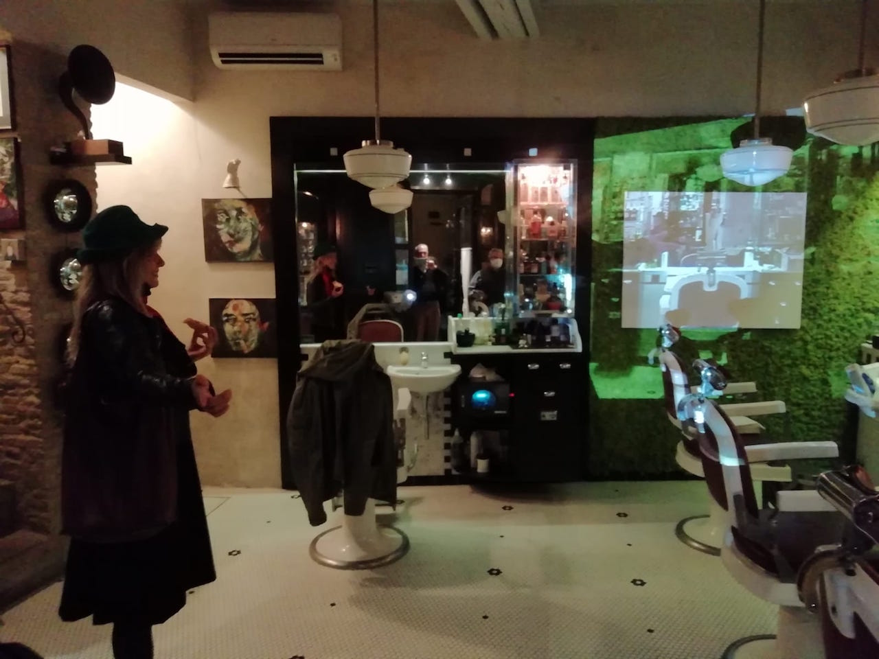 Andrea Aquilanti, alla sala da Barba Genco, in Via dei Portoghesi 17 a Roma immagine per Andrea Aquilanti