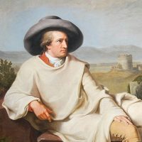 immagine per Ritratto di Goethe nella campagna Romana, di Tischbein