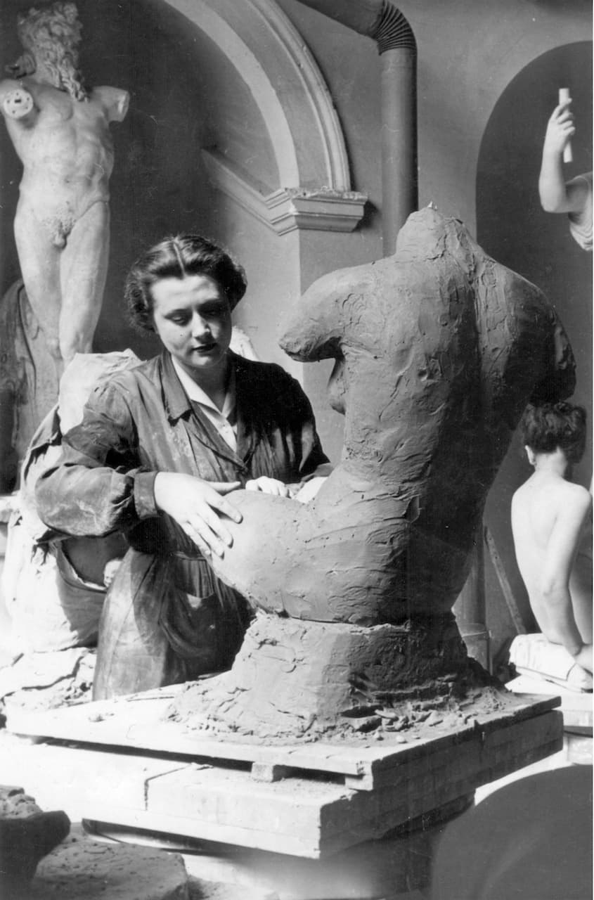 immagine per Roberta Meldini nel 1951 presso l'Accademia di Belle Arti di Roma