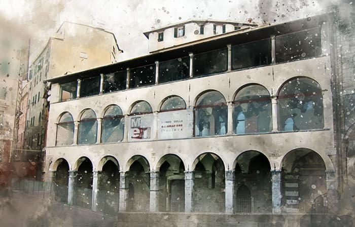 immagine per La facciata del Museo Nazionale dell’Emigrazione Italiana