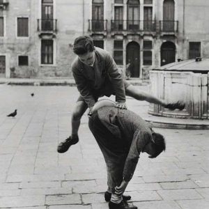 immagine per Pepi Merisio, In Campo San Paolo (il gioco), Venezia 1958